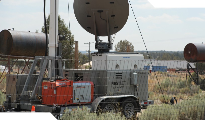 FirstNet SatCOLT deployed in the field